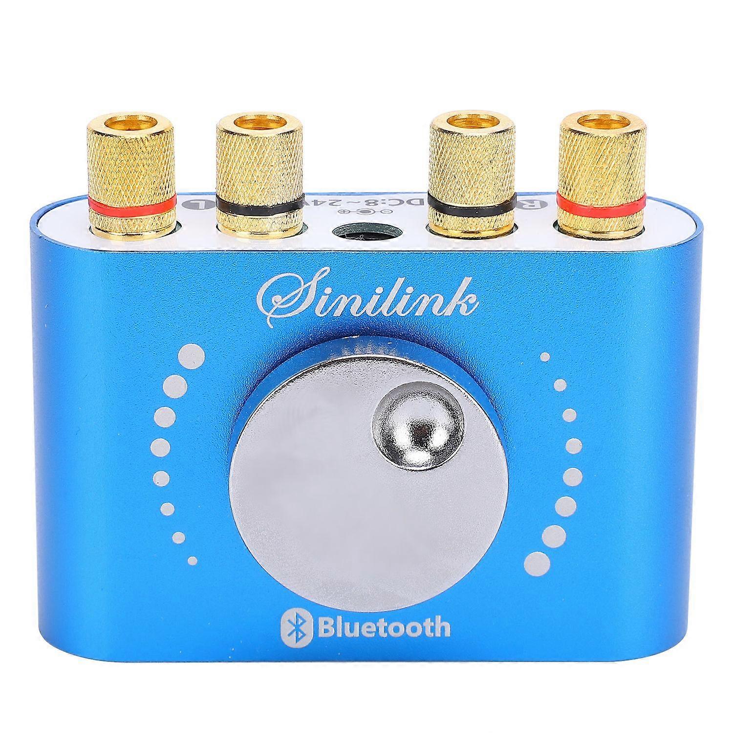 Bluetooth Power Amplifier 20W+20W 2 Channels Stereo Digital Speaker Audio Player DC8-24V