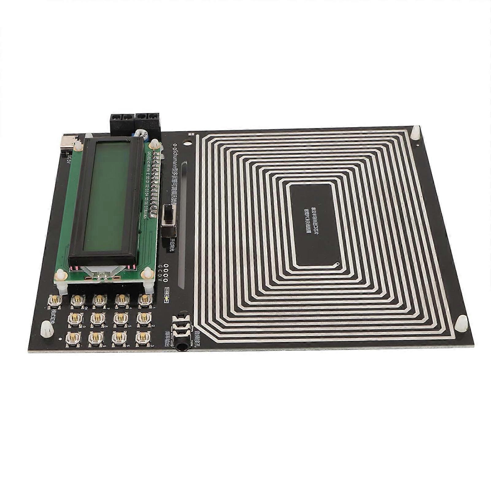 Adjust Frequency Module 7.83HZ Stable and Accurate Low Frequency Schumann Waves Signal Generator Module for Relax Multicolor