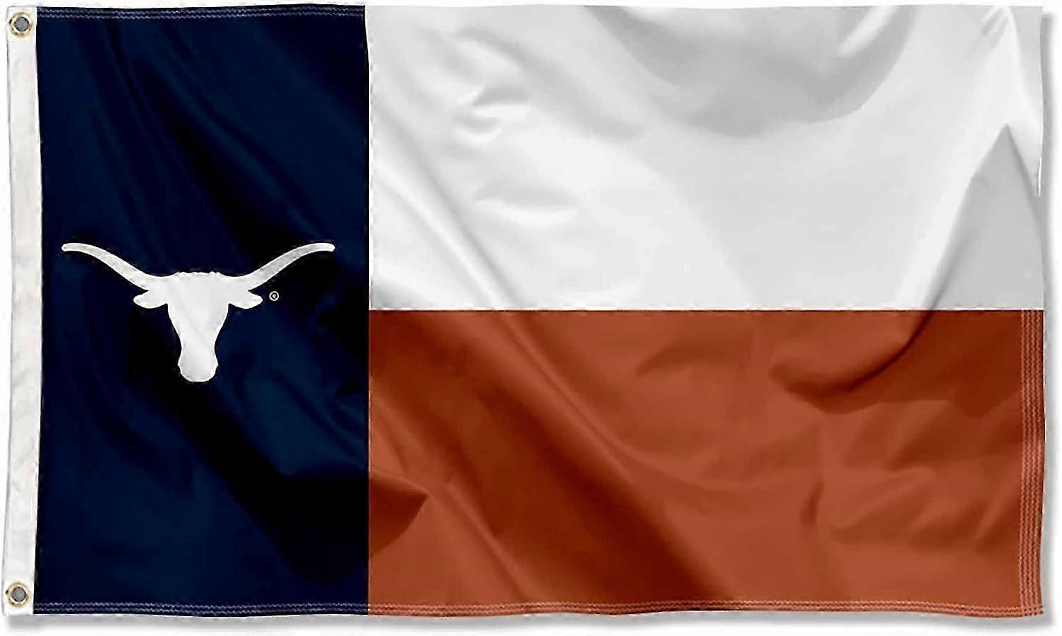 Texas Longhorns Texas State Flag Mode A-3436