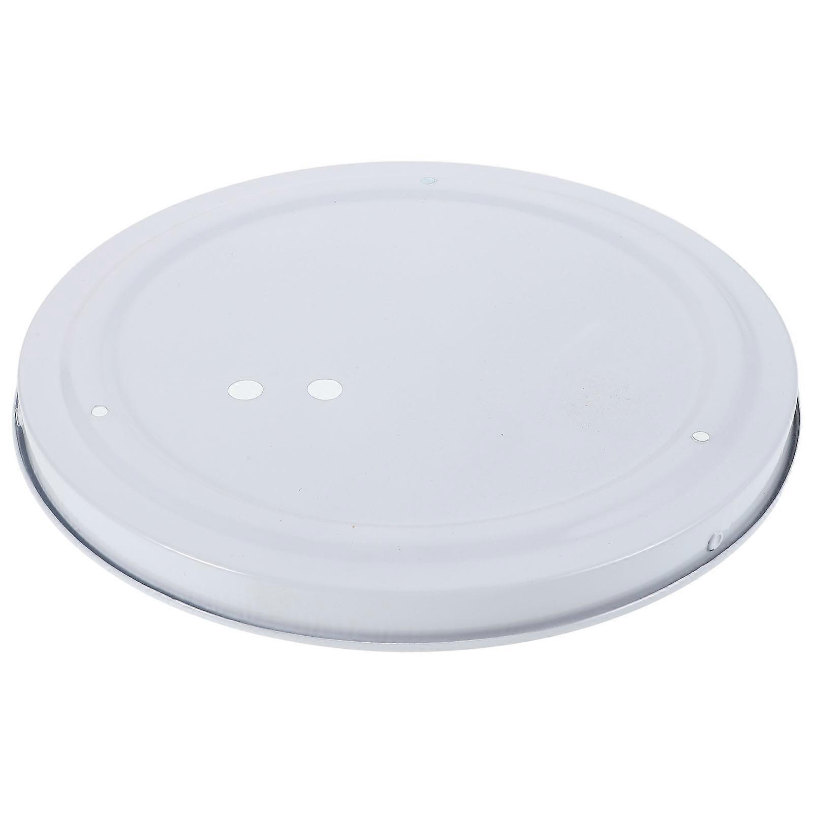 3Pcs Ceiling Light Plate Lamp Base for Bedroom Iron White Cover