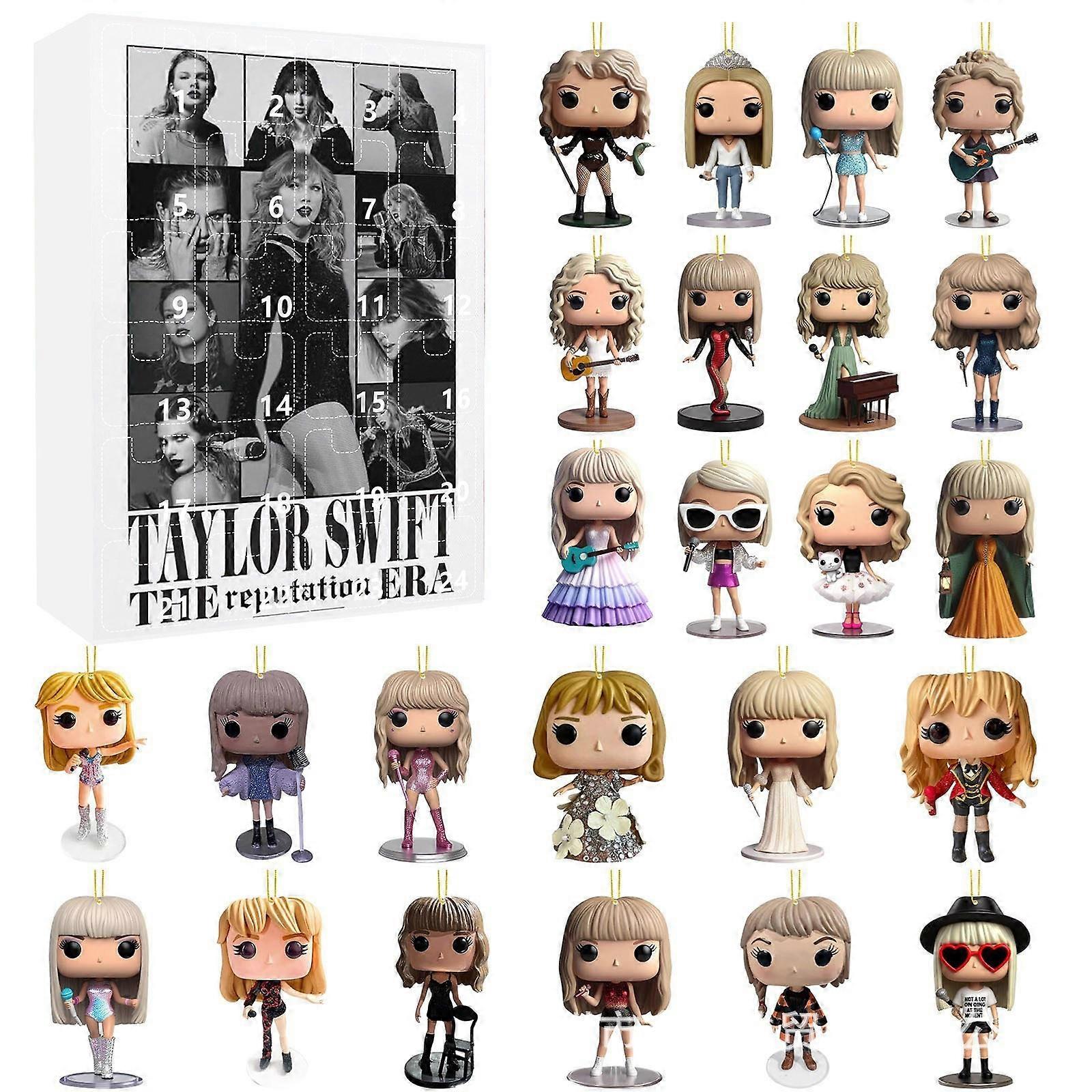 Weihnachtsüberraschungsbox mit Taylor Swift, süßer Mini-Rucksack-Anhänger aus Acryl, Überraschungsbox C