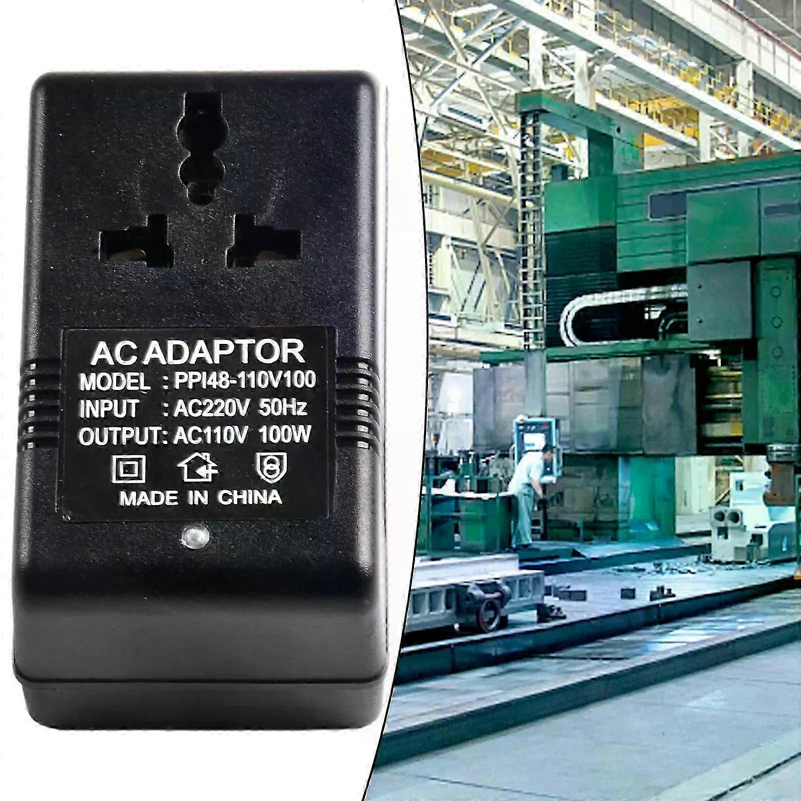 1pc Voltage Converter Steps Down Transformers Travel Adapters 220V To 110V Voltage Converters Plugs 50/100W Power Transformer