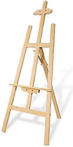 Easel Tripod Stand Adjustable Portable Canvas and Poster Display for Kids and Studio 120cm