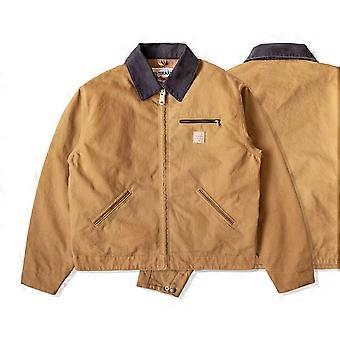 Red Tornado Vintage Duck Detroit Jacket Men Classic Workwear Coat Lined Top