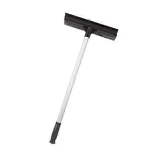 Multifunctional Window Squeegee Telescopic Detachable Long Handle Double-sided Window Scrubber Cleaner Cleaning Tool Home Supplies