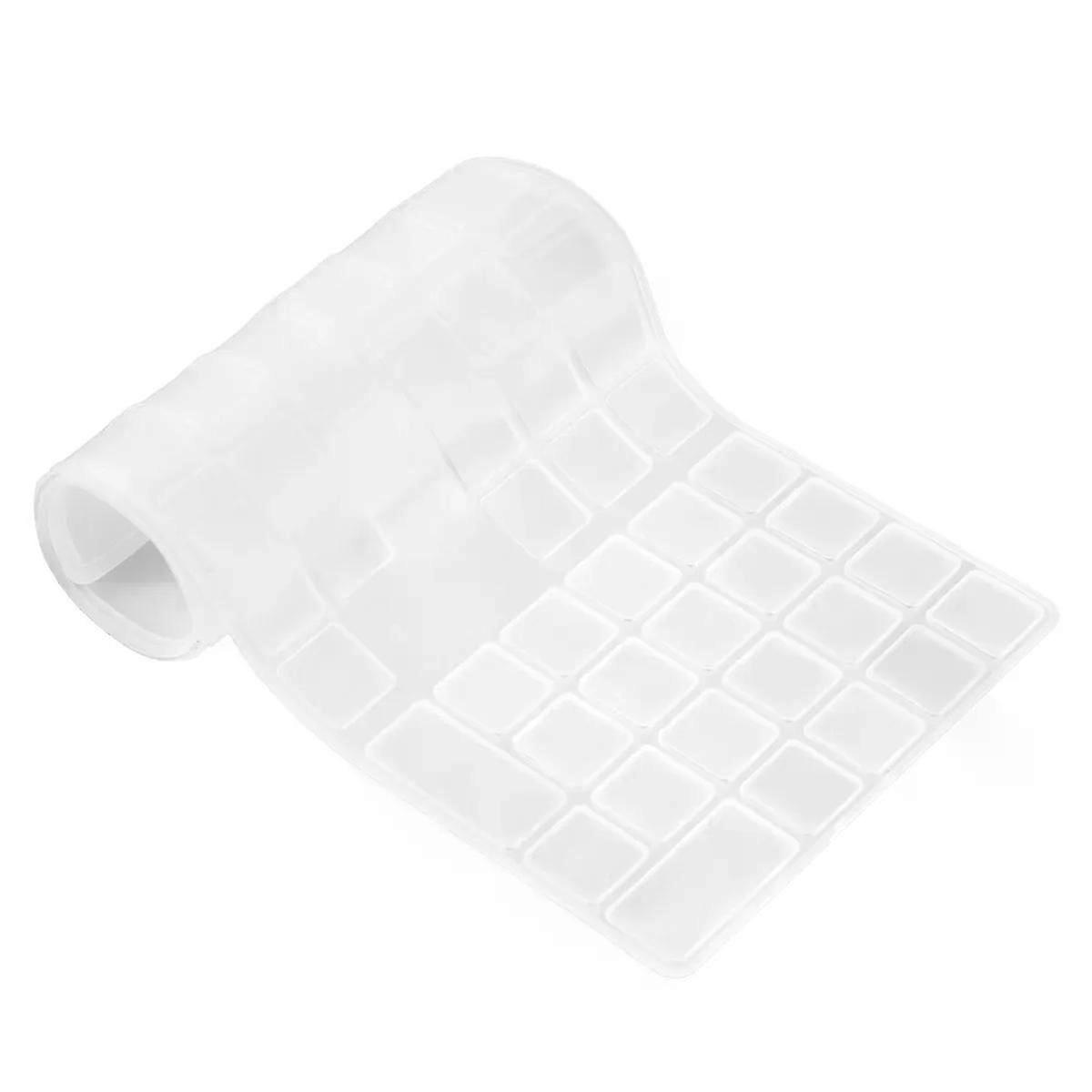 Silicone Thin Keyboard Skin Cover Protector With Numeric Keypad For Apple iMac Transparent
