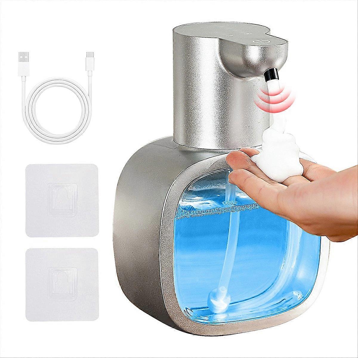   Wall Mounted Automatic Soap Dispenser Foam Smart Hand Washing Machine 500ml Liquid Rechargeable Induction Sensor