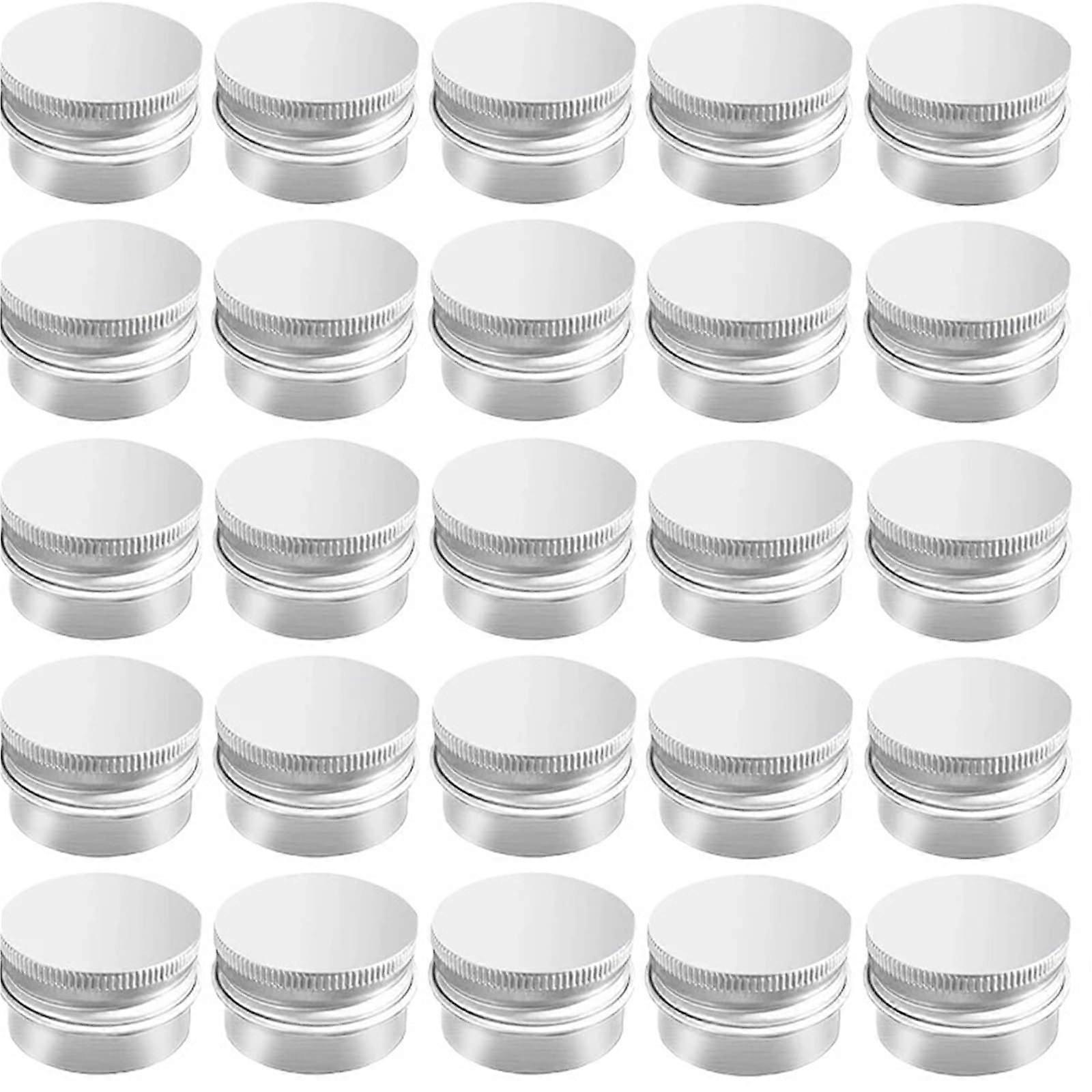 Airtight Storage Containers 38pcs Metal Tin Jars with Lids for Spices Crafts Kitchen RustResistant