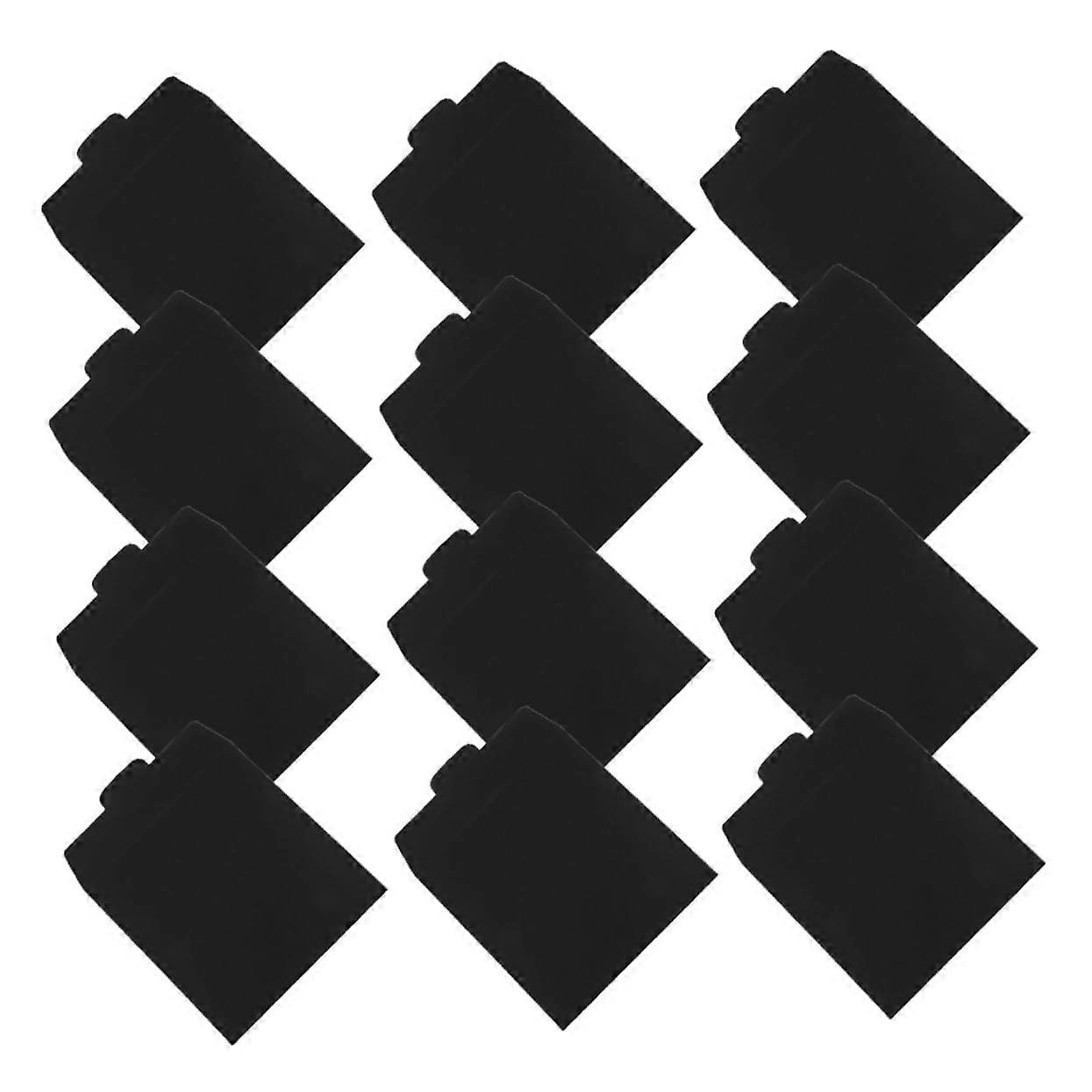 12pcs Black DVD CD Paper Sleeves with ScratchResistant Protection for Discs and Invitations