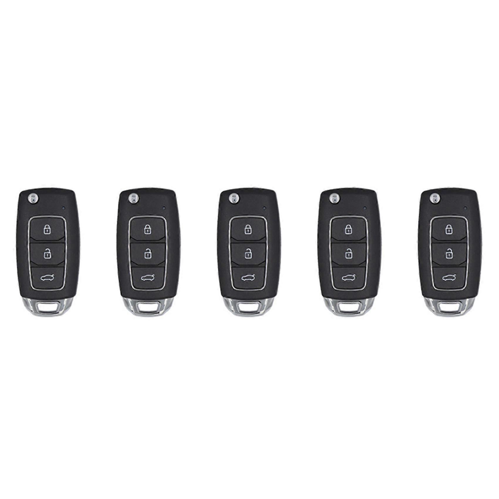 5X for Xhorse XKHY05EN Universal Wire Remote Key Fob 3 Buttons for Hyundai Style for VVDI Key Tool