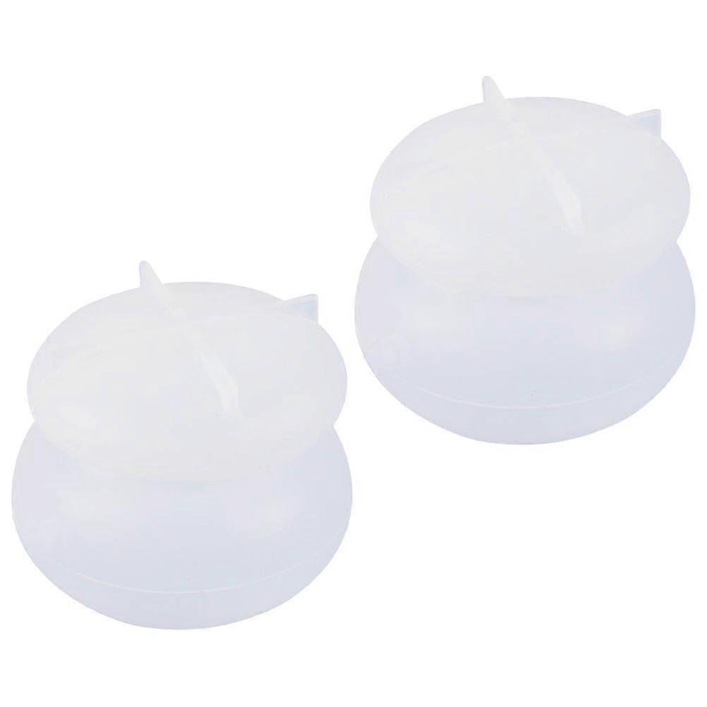 Cosmetics Container Mold for DIY 12Pcs Jar Silicone Mold