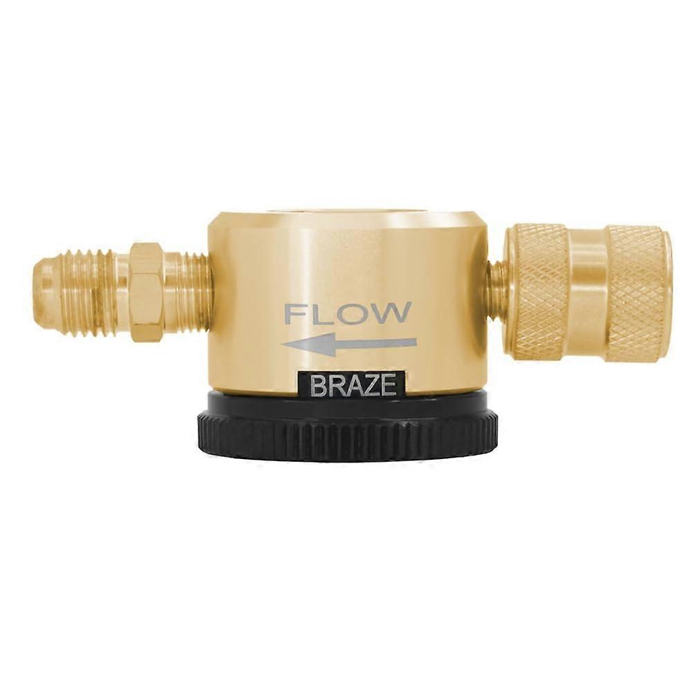 Nitrogen Flow Regulator Tool for HVAC Nitrogen Purge Kit, Compatible with Nitrogen Purge Regulator