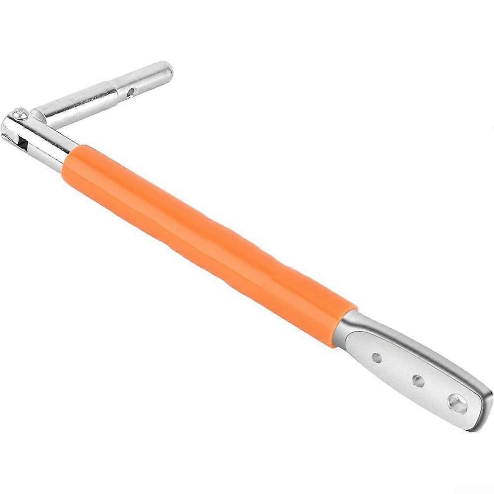 Dual Head Fencing Wire Twisting Tool with Ergonomic Grip for Easy T Post Wire Twister Tasks