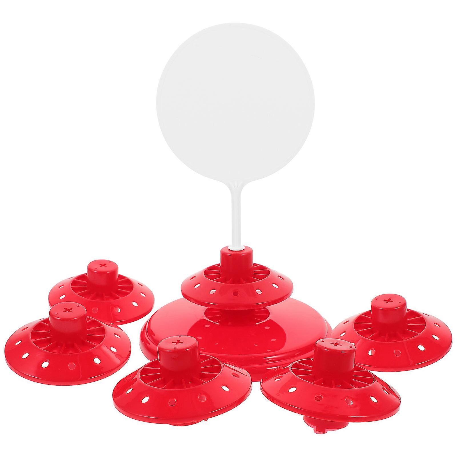 Multi-Layer Lollipop Holder for Storage 4Pcs Red Cake Pops Stand Display Rack