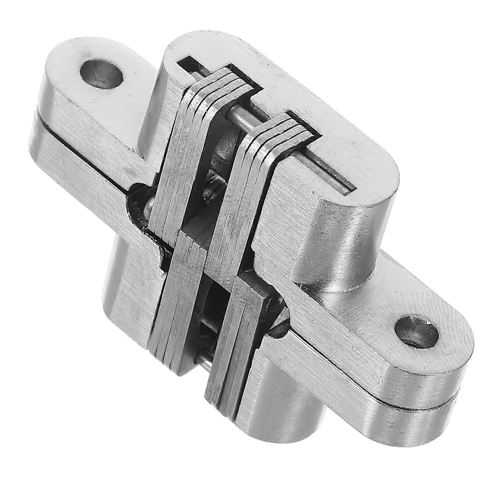 Hidden Cabinet Hinges Folding Cross Hinge for Kitchen Cabinet 2Pcs