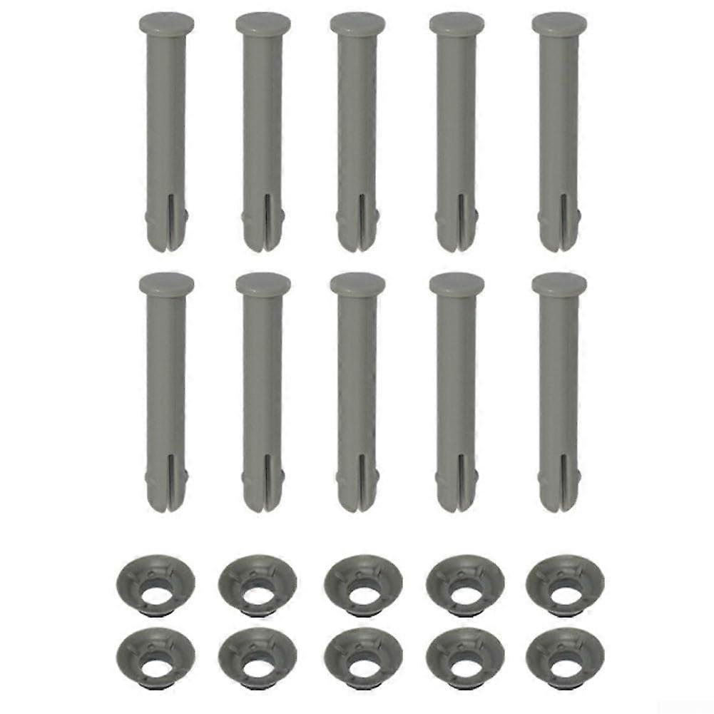 Pool  Kit with Pins and Gaskets, Steel Frame Washer Replacement Set, 10Pack WeatherResistant