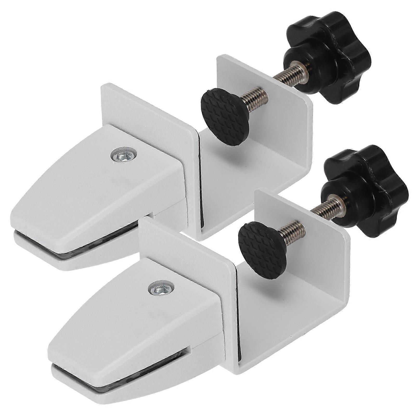 Partition Support Clip Screen Partition Clip Home Users Office Workers Rust Prevention 2Pcs
