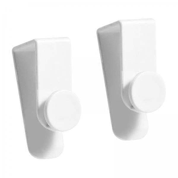 Over the Door Hooks for Kitchen Cabinets, Metal Hanging Hook Rack, No Drill SpaceSaving, 6 Pcs