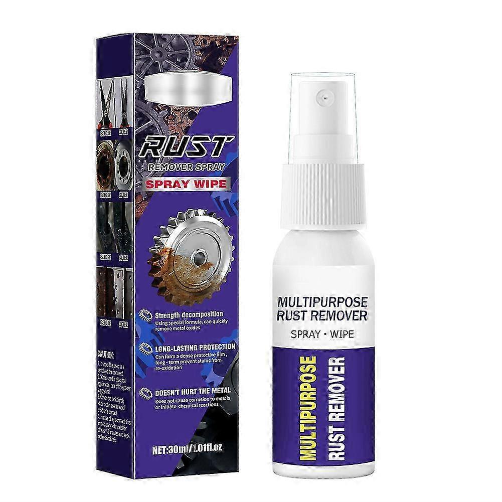 26-27 Powerful Quickly Rust Removal Spray,Multifunctional Rust Removing Polishing Agent 30ML