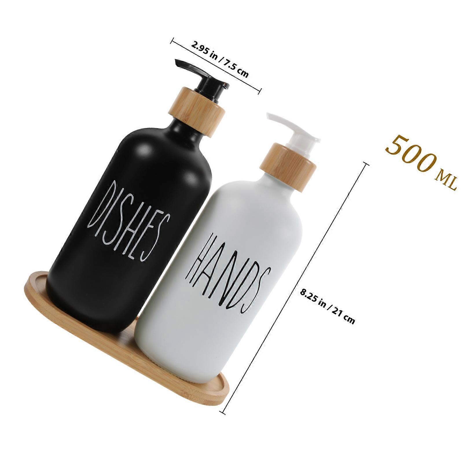 Pump Bottle Dispenser Assorted Color Soap Dispenser for Home 1Set