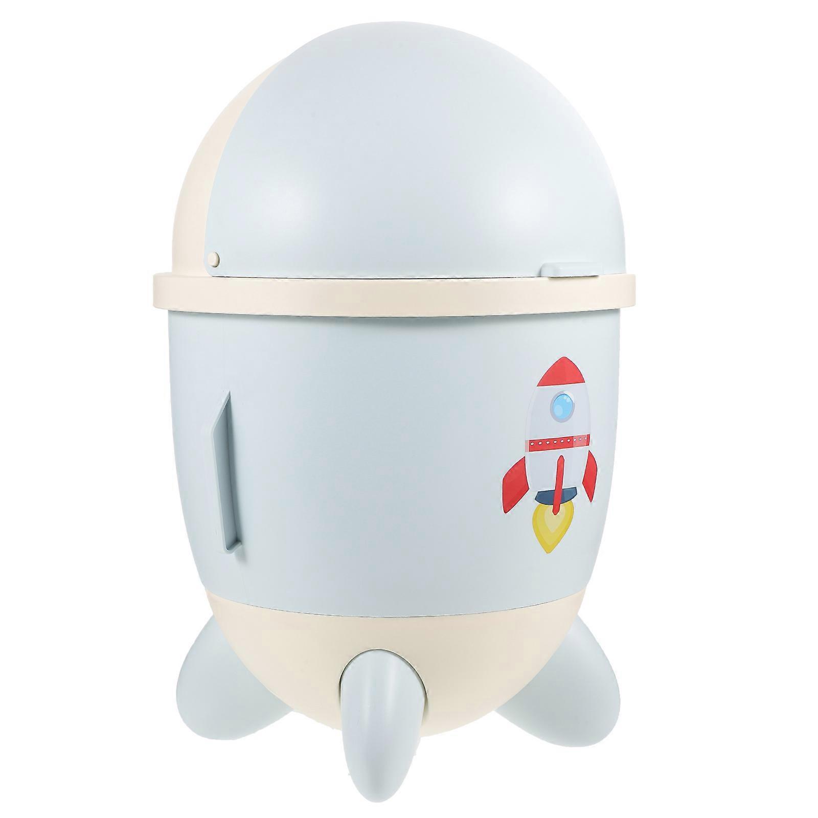 Shaped Waste Container for Home 1Pcs Plastic Trash Can