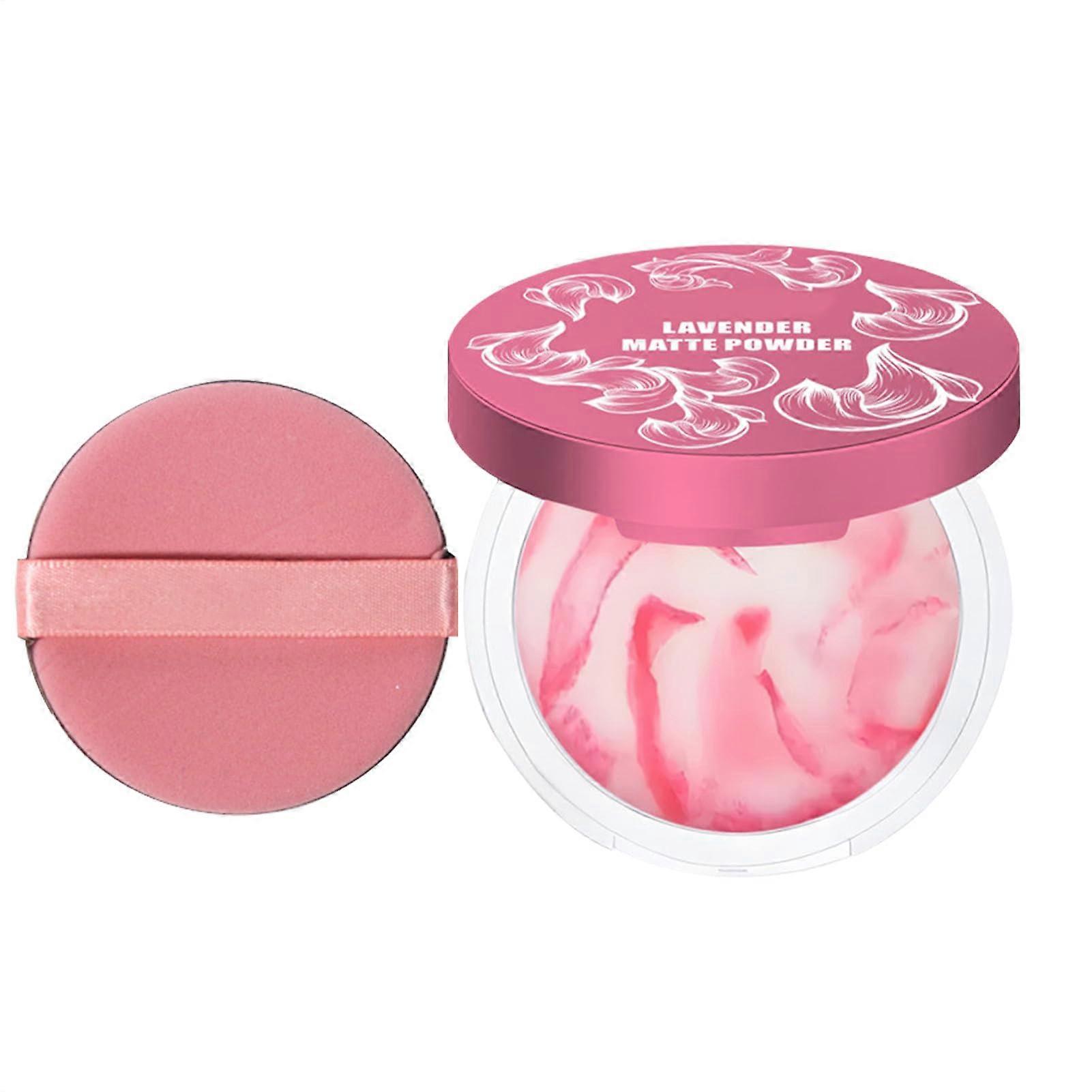 Setting Powder Full Coverage Matte Finish Lightweight LongLasting for Oily Skin Travel Compact