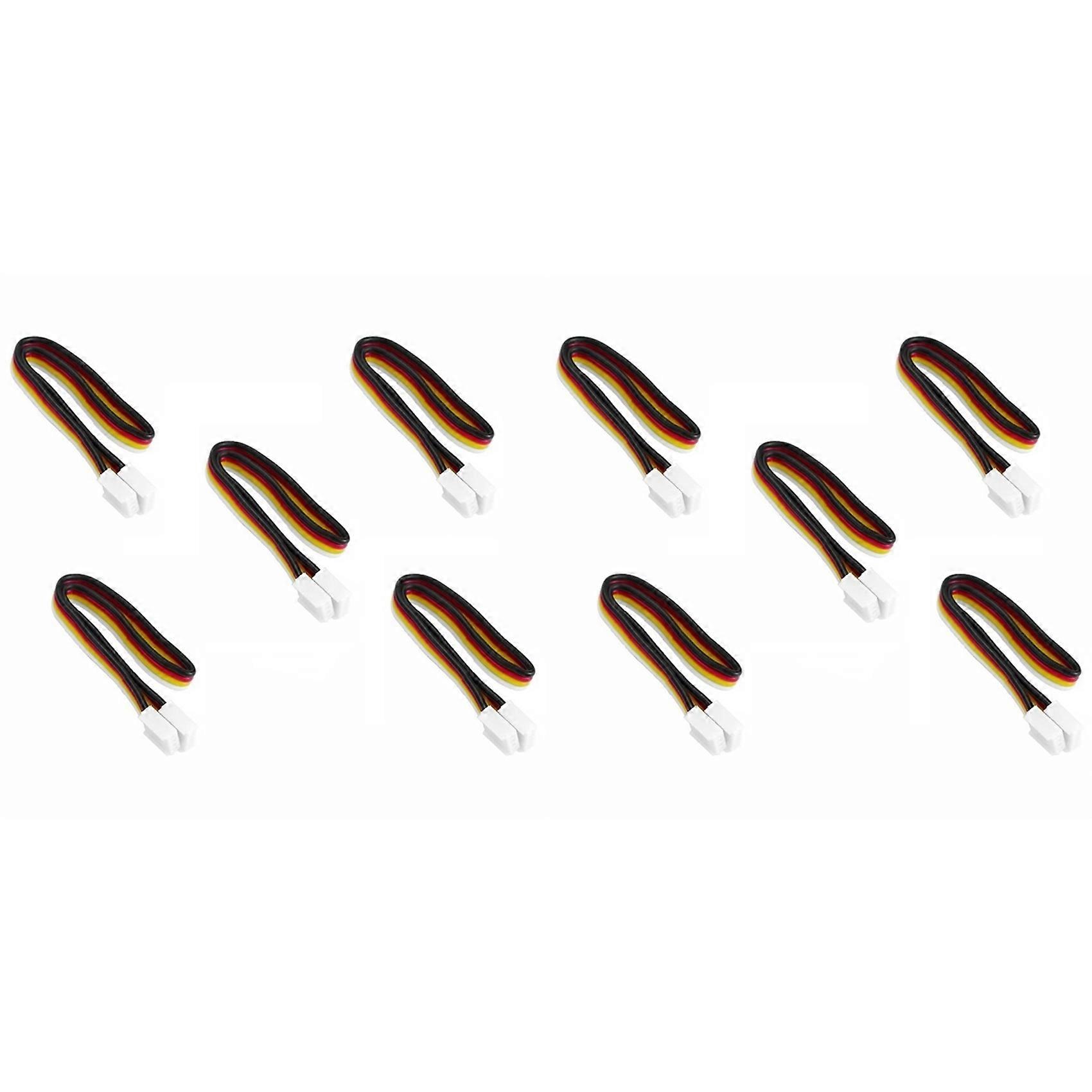 10Pcs Unbuckled Grove Cable HY2.0-4Pin Grove Cable for M5Stack Development Board for M5STACK Accessory, 10cm