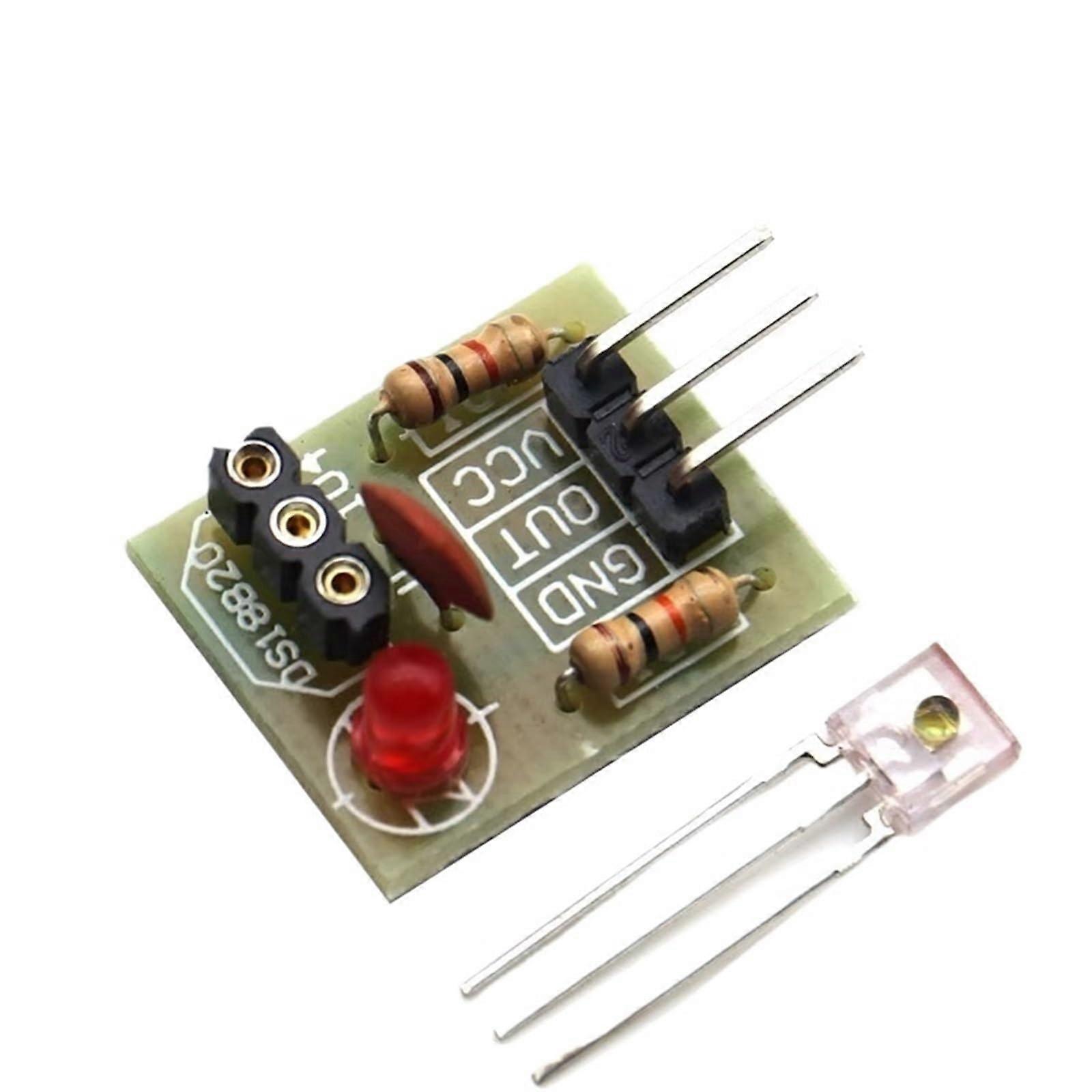 KY008 650nm Red Laser Sensor Module Kit with Transmitter and Receiver for Arduino Projects