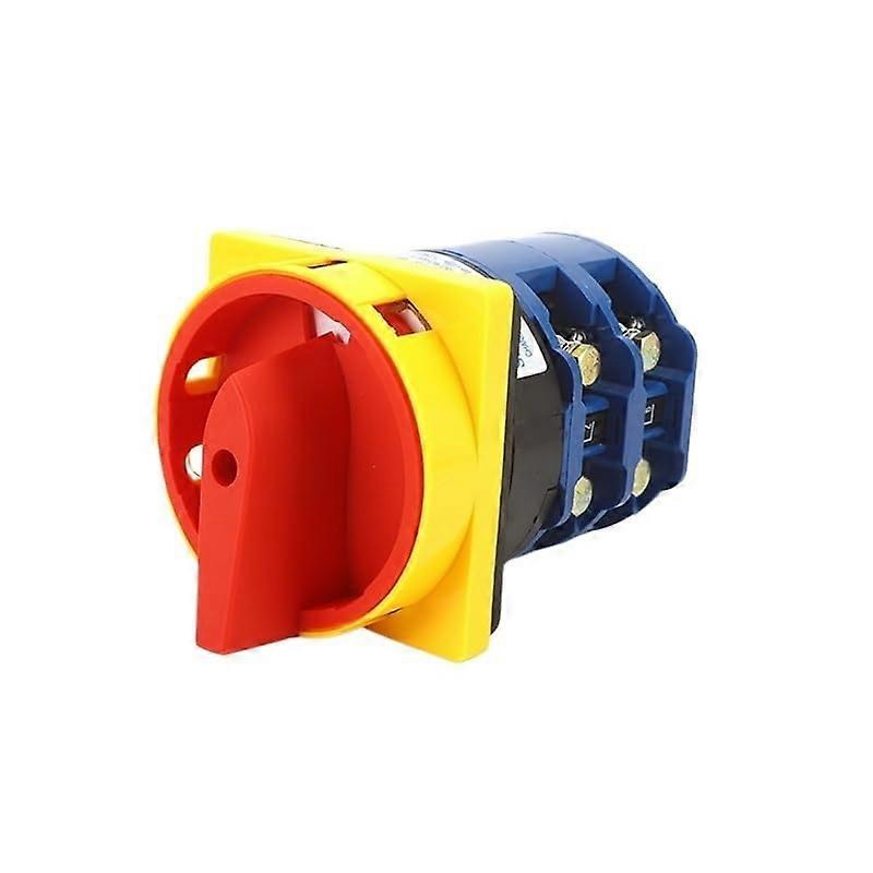 SZW26125A 2 Position Cam Selector Switch with Padlock, Panel Mount Changeover Switch 125A