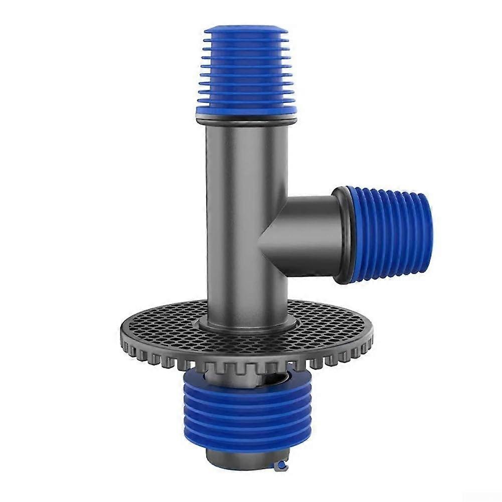 Washing Machine Floor Drain with Backflow Prevention, OneWay Design and Tight Sealing Ring