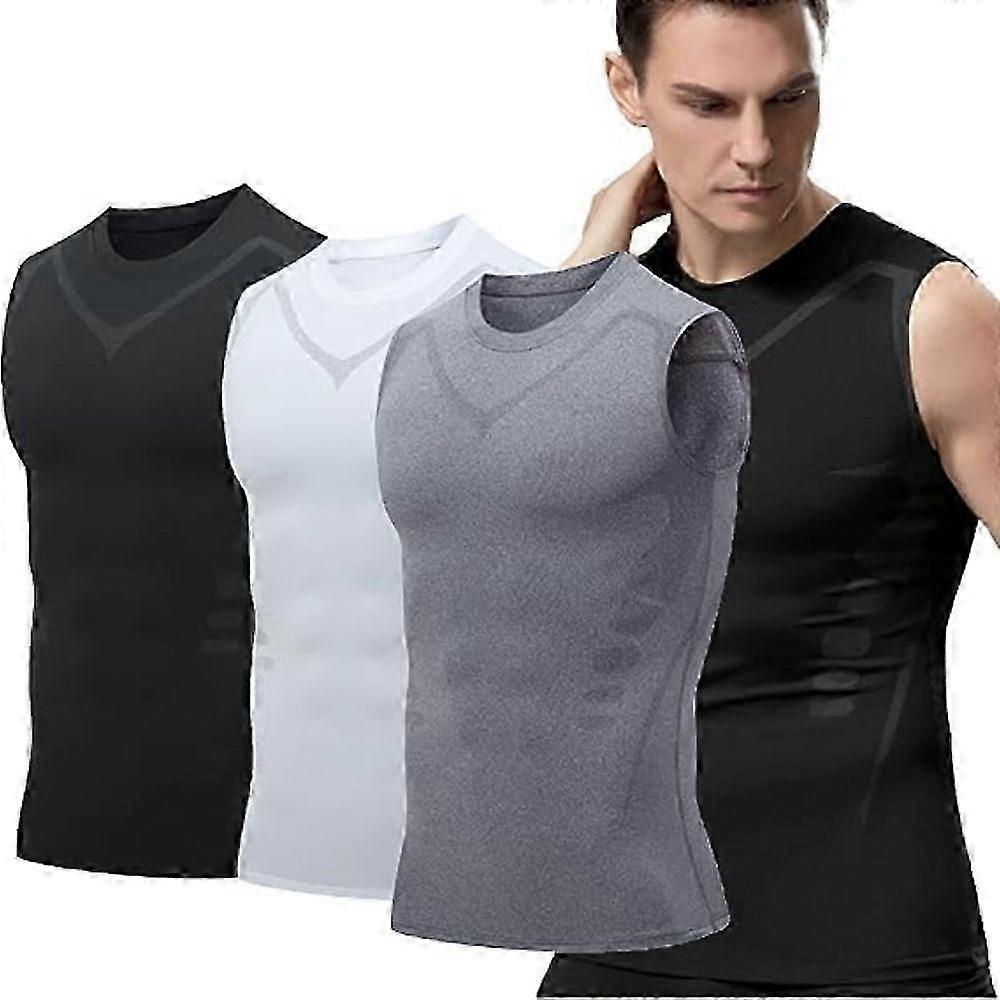 Version EXPECTSKY Ionic Shaping Vest, for Men To Build a Perfect Body
