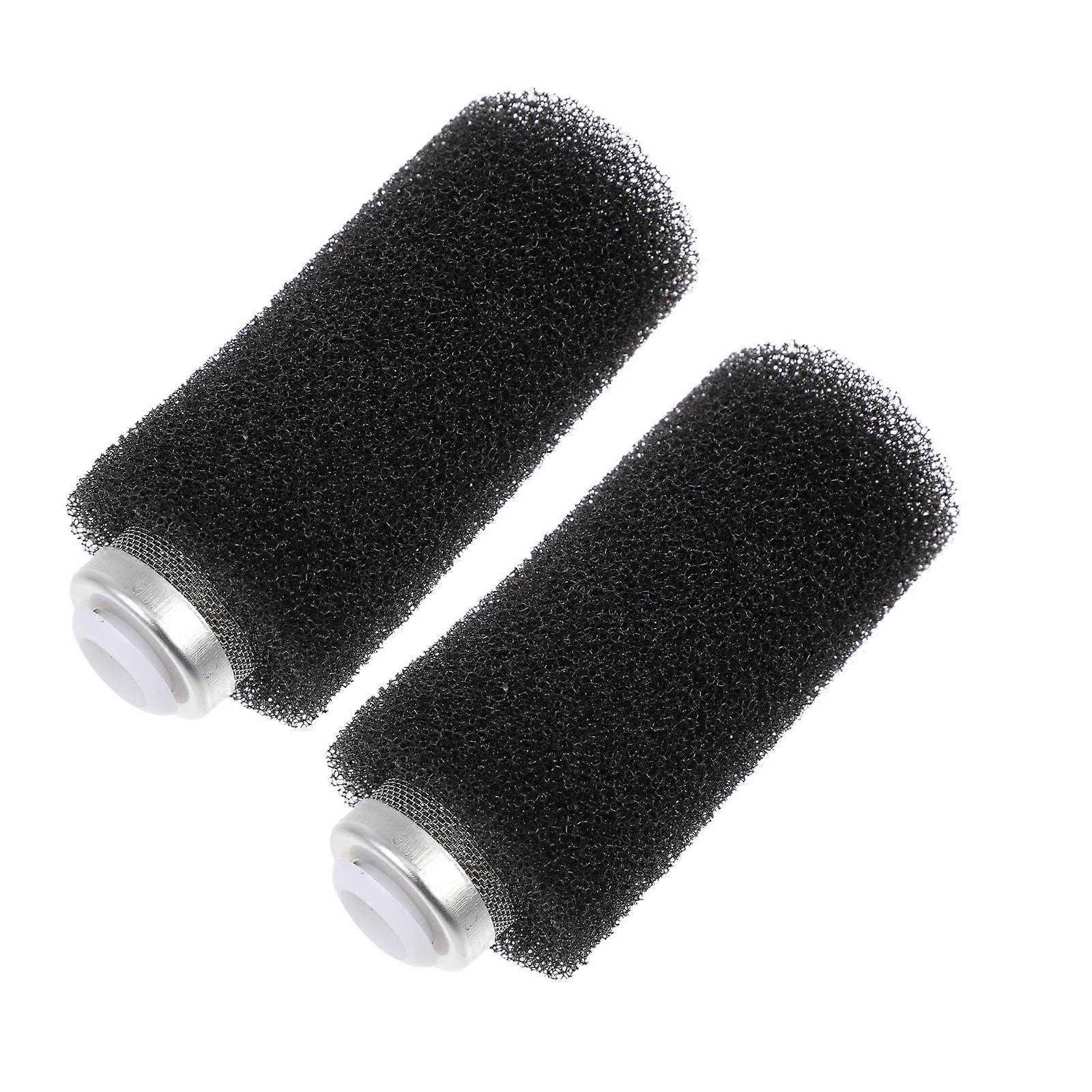 Aquarium Filter Protector Mesh Cover for Intake Use 2Sets Black Stainless