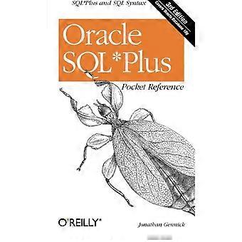 Oracle SQLPlus kieszeni odwołanie (odwołanie kieszeni (O'Reilly))