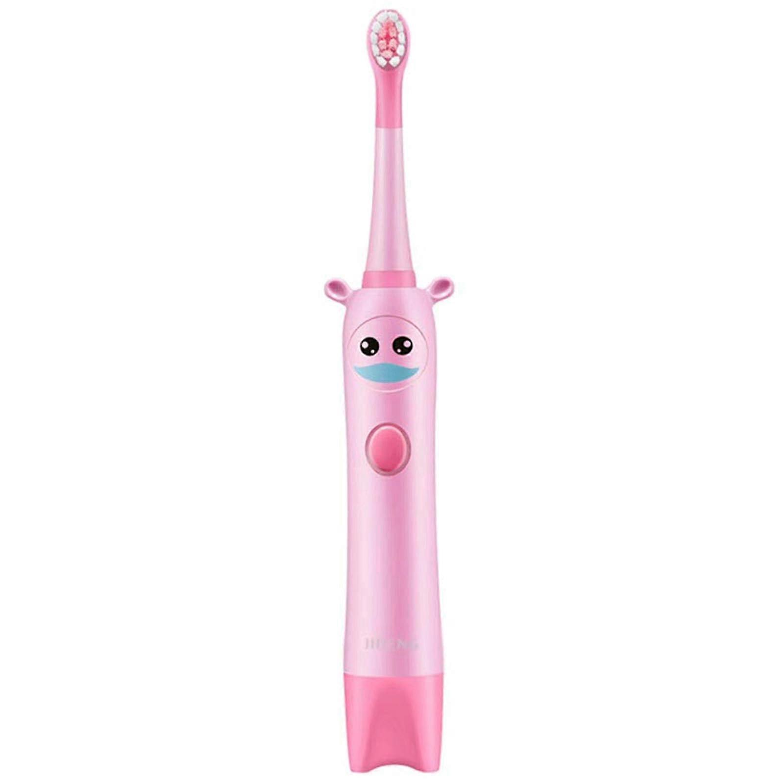 Children's Electric Toothbrush with Smart Timer and 3 Modes, 8 Replaceable Brush Heads