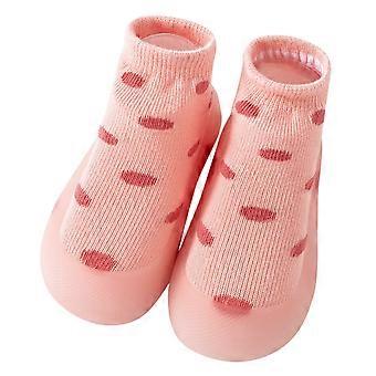 Babyskor Pojkar Flickor Strumpor Andningsbara Småbarn Tofflor Inomhus Utomhus Stövlar Första Promenadskor På Sneakers 0-6 Månader