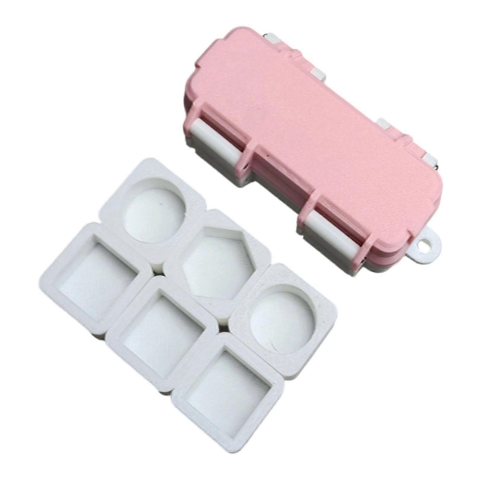 Pool Chalk Holder Case Multifunction Compact with Compartments Billiard Chalk