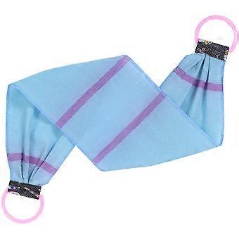 Exfoliating Back Scrubber Bathroom Back Washer with Handles for Body Shower Deep Clean