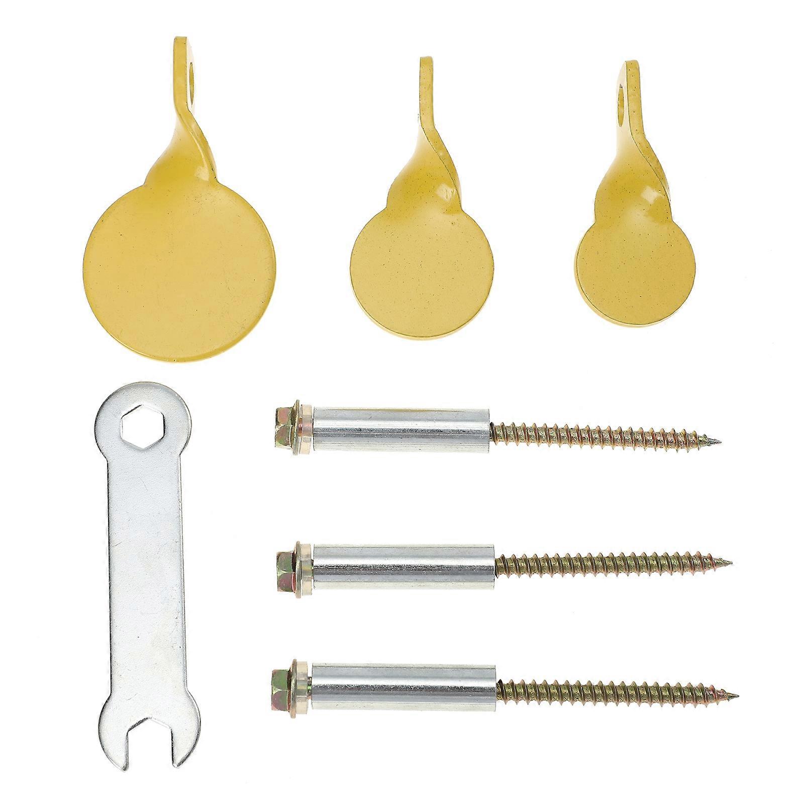 Yellow Shooting Training Spinning Target for Precision Practice 1Set