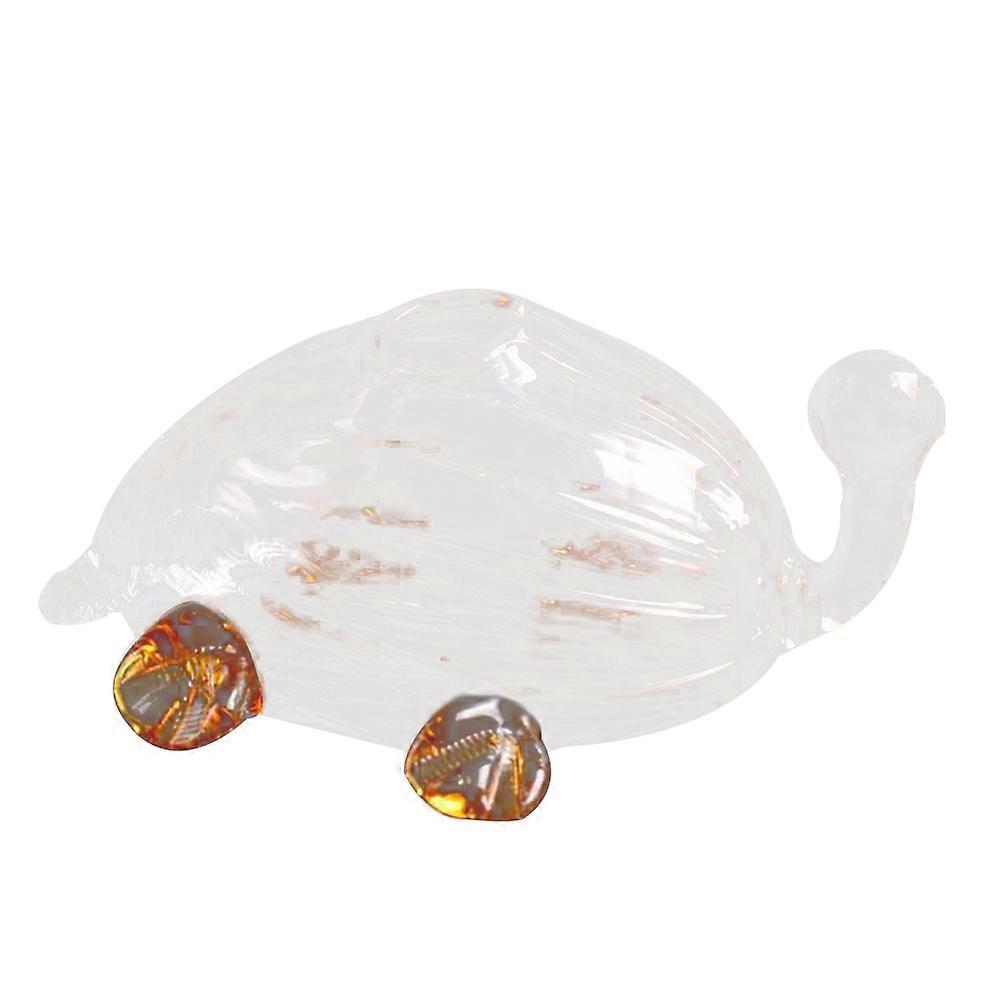Glass Flower Pot Turtle Shape for Automatic Water Absorption