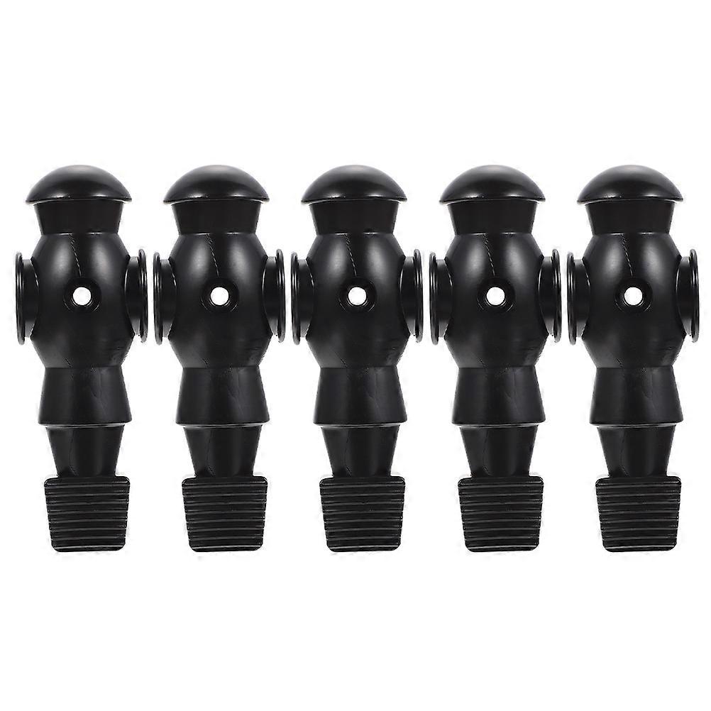Foosball Player Resin Table Soccer Machine Replacement 5Pcs Pack