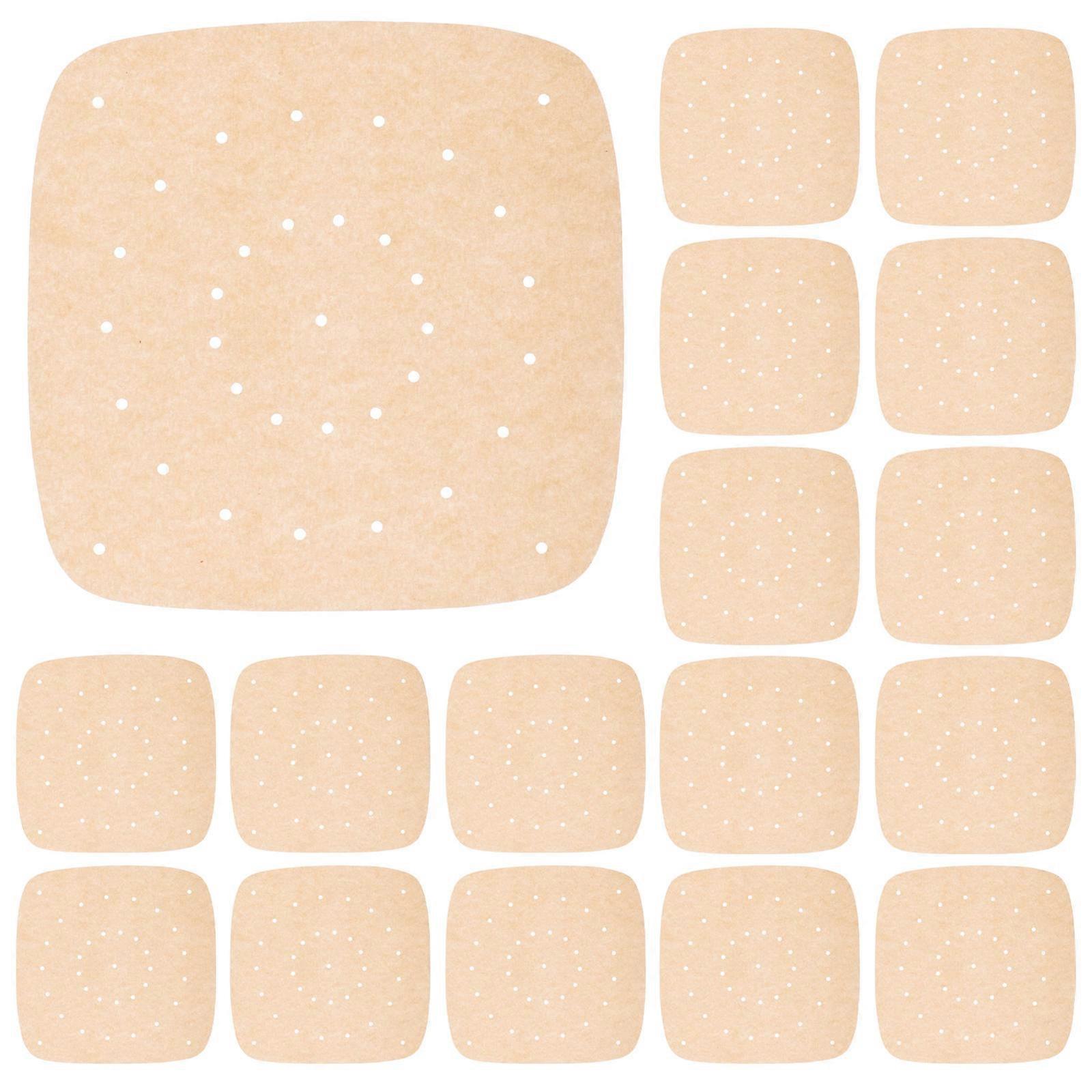 Khaki Baking Paper for Household Use Multifunctional Bread Paper 100 Sheets