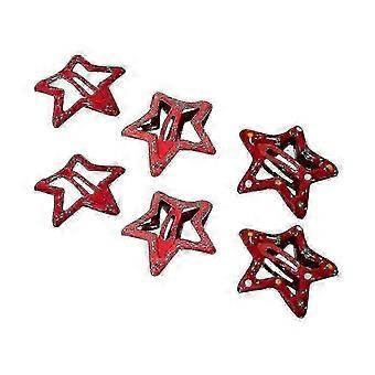 Fermaglio per capelli in lega rossa per bambini - Accessori per capelli e fermagli per copricapo