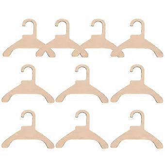 10 pz Legno Pet Abbigliamento Appendiabiti Cane Abbigliamento Appendiabiti Pet Dress Pantaloni Appendiabiti