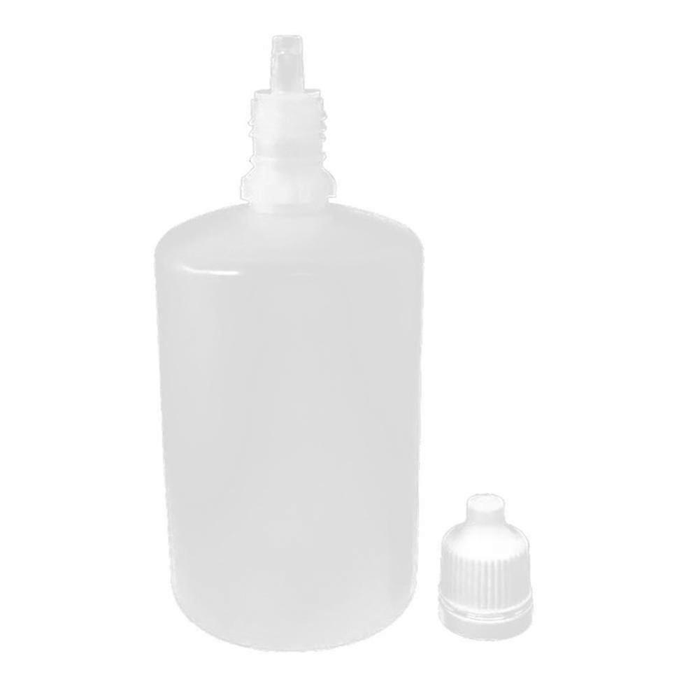 5 x 50ml Mini Empty Plastic Squeezable Liquid Dropper Eye Drops Refillable Bottle