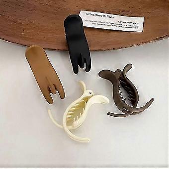 Fermaglio per capelli a coda di cavallo semplice e alla moda, tinta unita, accessori per capelli, forcina, copricapo, piccole mollette per capelli da donna.