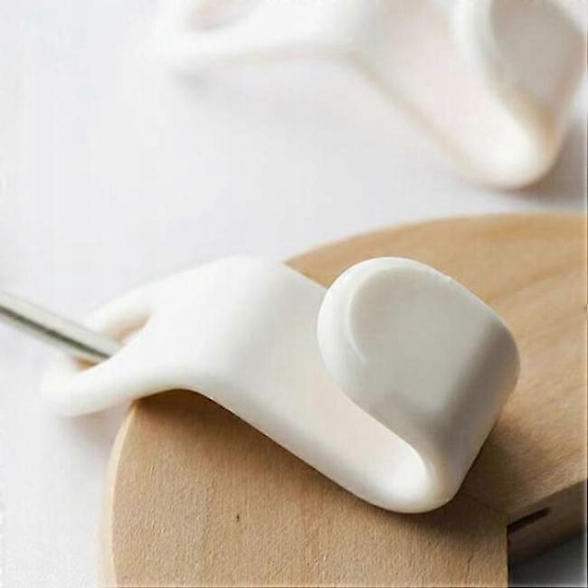 60x Hooks for Clothes Hangers - White