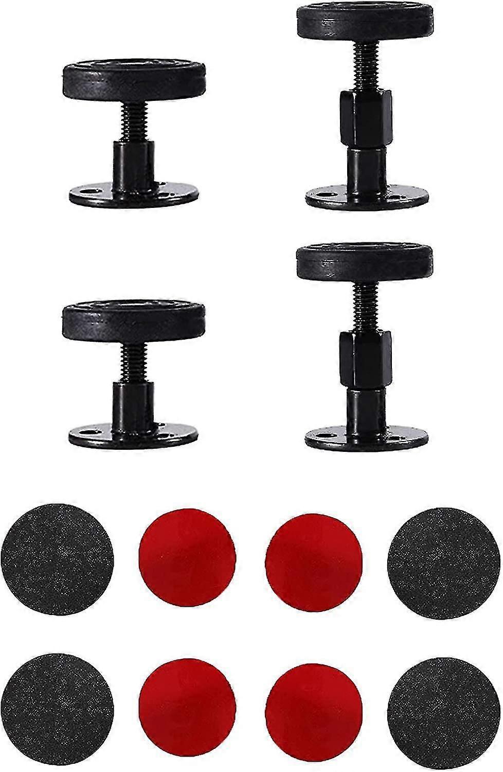 4 Pieces Adjustable Threaded Bed Frame