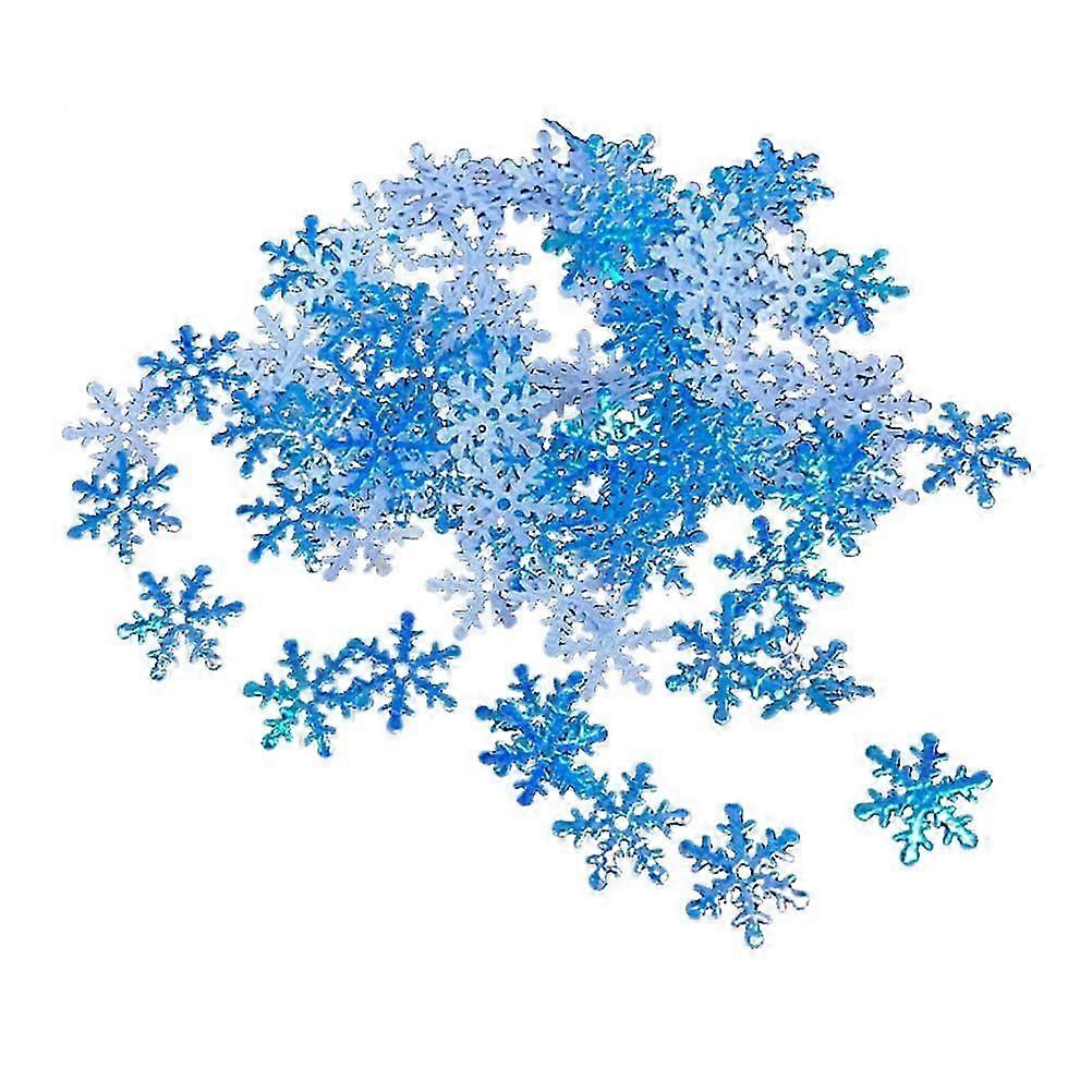 Plastic Snowflake Confetti 800Pcs for Party Decoration