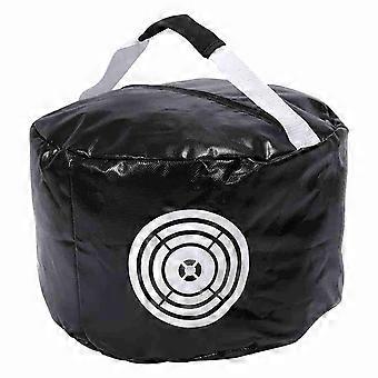 Sac d'entranement au swing de golf Smash Impact Contact Power Golfer, noir