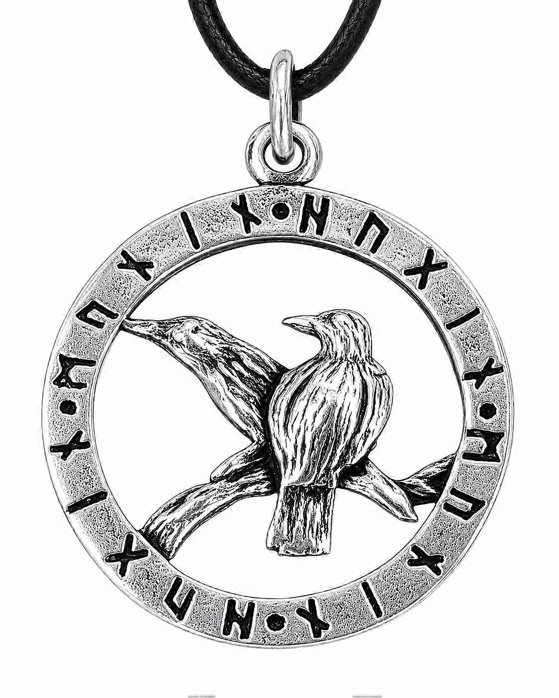 Raben 329 Mit Schlangenkette - Silber